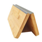 Addreen Chop 2 Pot Foldable Bamboo Cutting Board Large - Image 3
