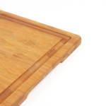 Addreen Custom-Size Rectangle Bamboo Wood Cutting Board Organic Eco-Friendly Chopping Block With Juice Groove for Food Cutting - Image 2