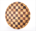Addreen Customizable Solid Acacia Wood Checkered Square 1.5cm Thick Non-Toxic Durable Kitchen Cutting Board Chopping Block - Image 2