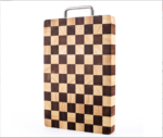 Addreen Customizable Solid Acacia Wood Checkered Square 1.5cm Thick Non-Toxic Durable Kitchen Cutting Board Chopping Block - Image 3