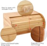 Addreen Environment-friendly Bread Box Counter Top Bread Storage Kitchen Food Storage Box Bread Storage - Image 2