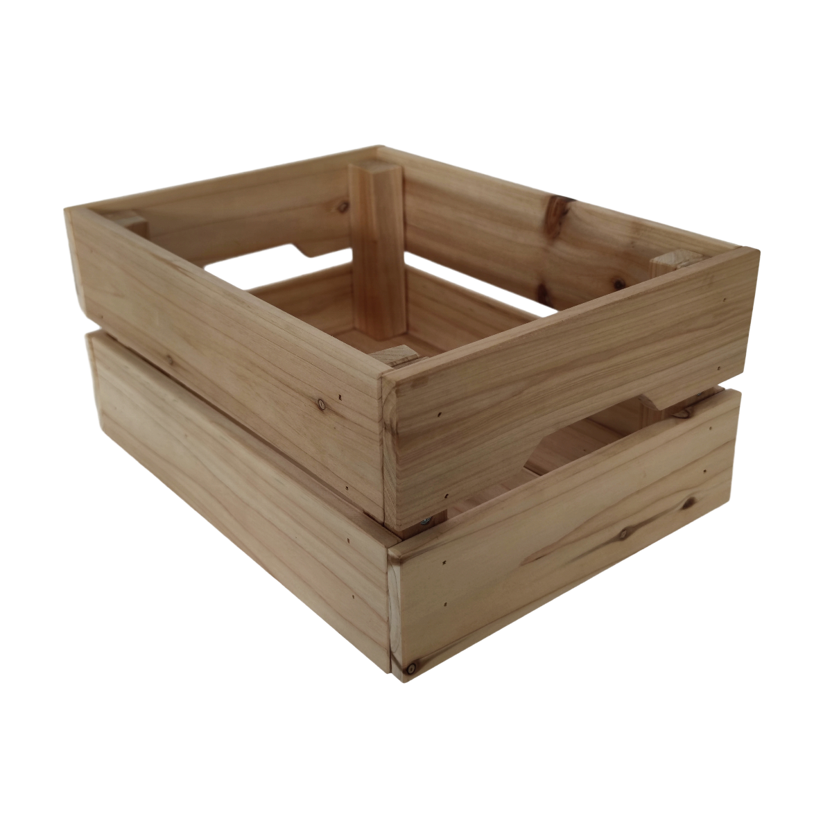 Addreen Factory Price Stackable Wooden Storage Crate with Lacquer Finish Multifunction Rectangle Organizer Box01 Addreen Factory Price Stackable Wooden Storage Crate with Lacquer Finish Multifunction Rectangle Organizer Box - Image 1