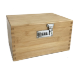 Addreen Handmade Bamboo Cigarette Stash Box with Carved Rectangle Wood Includes Rolling Tray Jars Grinders Lighters Smoking Accessories - Image 3