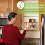 Addreen High Quality Multi-Function 2 Tier Bamboo Rotating Organizer Kitchen Rotating Spice Rack - Image 4