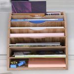Addreen Hot Sale Multifunction Wooden File Boxes with Bamboo Office Organizer for Tools in Living Room Quality Desktop Drawer Organizers - Image 3