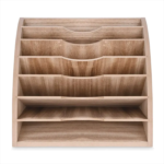 Addreen Hot Sale Multifunction Wooden File Boxes with Bamboo Office Organizer for Tools in Living Room Quality Desktop Drawer Organizers - Image 2