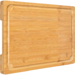 Addreen Kitchen Tools Christmas Turkey Tray Wood Cutting Board Chopping Block Large Bamboo Cutting Board