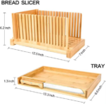 Addreen Manual Hamburger Automatic Commercial Bamboo Bread Slicer Machine Promotion List With Knife for Homemade Bread - Image 3