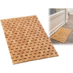Addreen Modern Design Natural Bamboo Wood Bath Mat Lattice Rectangular Spa Sauna Bathtub Floor Rug Machine Made for Home - Image 2