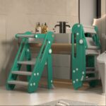 Addreen Modern Simple Children's High Stool Foldable Learning Tower Kid Ladder and Stool Foldable Children's High Step Stool - Image 4