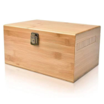 Addreen Multifunctional Bamboo Stash Box With Combination Lock Customizable Colors and logo - Image 2