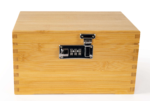 Addreen New Style Rectangle Wooden Box Luxury Black Matte Bamboo stash Box for Kitchen Household Products - Image 2