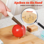 Addreen One-Handed Cutting Board Anti-slip Bamboo Boards Handicapped Bamboo Cutting Board - Image 3