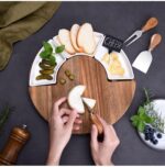 Addreen Promotional Top Quality Multipurpose Large Bamboo Cheese Cutting Board Drawer Charcuterie Board - Image 3