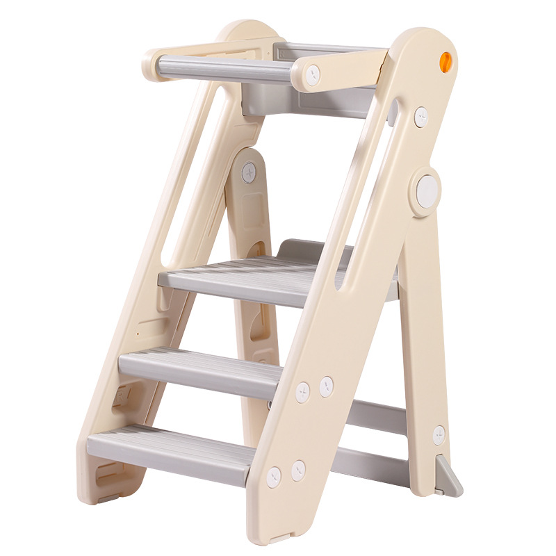 Addreen Safety Baby Learning Tower Folding Adjustable Bath Step Stool Toys for Kids to Learn01 Addreen Safety Baby Learning Tower Folding Adjustable Bath Step Stool Toys for Kids to Learn - Image 1