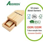 Addreen Solid Wood Soap Shaper Handmade Soap Planer Cutter Box, Professional Soap Beveler Edge Trimmer Tool