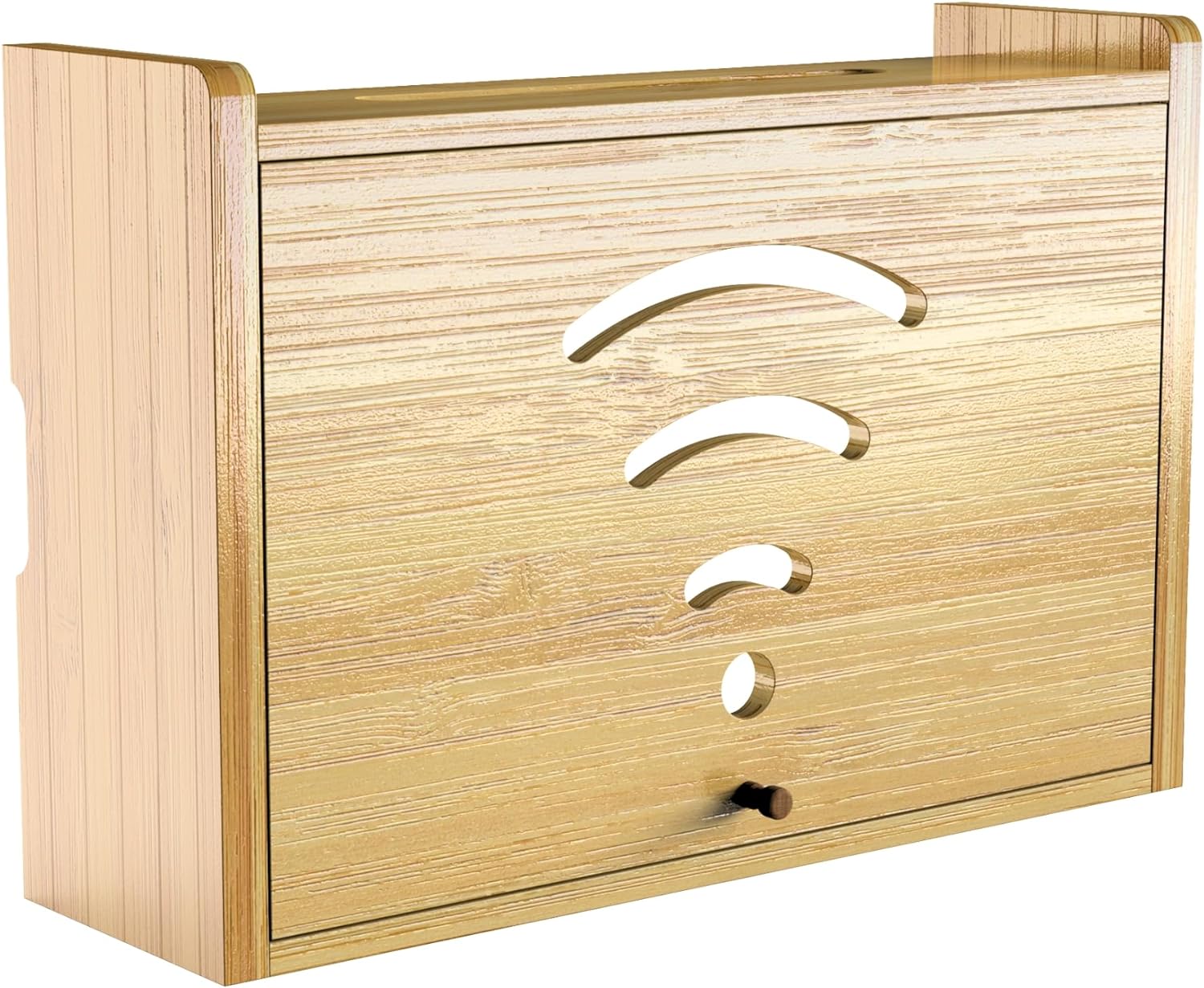 Bamboo Rectangle Food Container Eco-Friendly Freshness Preservation 1-3L Capacity Wall Mount Pre Assembled Modern Multifunction01 Bamboo Rectangle Food Container Eco-Friendly Freshness Preservation 1-3L Capacity Wall Mount Pre Assembled Modern Multifunction - Image 1