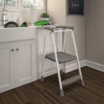 Custom Indoor Children's Safety Telescopic Folding Ladder Stool Multifunctional Herringbone Ladder Home Office Stool - Image 2