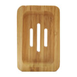 Custom Modern Rectangular Bamboo Soap Case Holder Eco-Friendly 100% Natural Wood Sustainable Home Bathroom Set with Soap Dish - Image 3