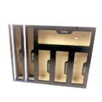 Kitchen Wooden Drawer Organizers With Plastic Foil Wrap Dispenser Holder Bamboo Ziplock Bag Holder - Image 3