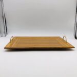 Low Price Bamboo Serving Trays Rolling Tray Custom Logo Renewable Resource 3 Compartments for Storage Kitchen Tool - Image 2