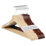 Luxury Customizable Beech Wood Clothes Rack High Quality Wood Hangers All Fabric Space-Saving for Outdoor Use Modern Coat Hat
