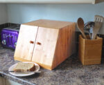 Modern Bamboo Large Capacity Bread Bin Eco-Friendly Customized Storage Box for Kitchen Restaurants Cafes Camping - Image 3
