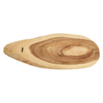 Natural Bark Edge Serving Platter Rustic Tree Bark Wood Cutting Board Chopping Board 2.0cm Thick Dishwasher Safe Durable
