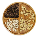 Supply 100% Natural Solid Round Dish Dinner Serving Plate Bamboo Cheap Bamboo Plate - Image 2
