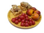 Supply 100% Natural Solid Round Dish Dinner Serving Plate Bamboo Cheap Bamboo Plate - Image 4