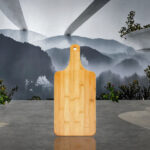 Wholesale Portable Double Sided Large Bamboo Cutting Boards with Custom Personalized Handles for Kitchen Equipment to Cut Meat - Image 2