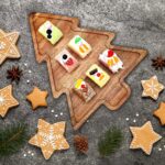 Acacia Wood Eco-Friendly Christmas Tree Tray Festive Design Christmas Holiday Serving Platter Charcuterie Board Snack Cheese - Image 3