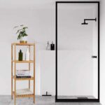 Addreen 100% Bamboo Eco-Friendly Standing Type Single Tier Bathroom Shelf Plant Stand Rack Multifunctional Storage Shelving Unit - Image 2