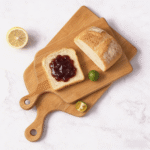 Addreen 3-Piece Bamboo Cutting Board Set with Drumstick Handle, Reversible Chopping Boards with Juice Groove for Kitchen