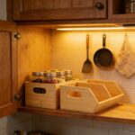 Addreen Classic Style Bamboo Storage Boxes & Bins Stackable Wooden Fruit Vegetable Snacks Storage