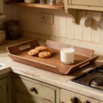 Addreen Custom Classic Waterproof Bamboo Wood Serving Tray with Dual Handles - Eco-Friendly Rectangle Plate - Image 3