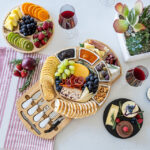 Addreen Direct Selling Wholesale Bamboo Cutting Cheese Board Charcuterie Platter Set with Knives Premium Chopping Blocks - Image 2