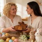 Addreen Easter Bunny Rabbit Shape Reusable Bamboo Wood Modern-Style Multifunction Charcuterie Board Serving Tray Home Kitchen - Image 3