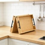 Addreen Foldable Bamboo Charcuterie Board Luxury Trim Cheese Platter Set for Party & Picnic - Image 3