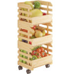 Addreen Good Price Best Quality Self Assembly Decorative 3 Tier Fruit Stand Basket Bowl Basket - Image 2