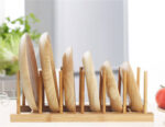 Addreen High Quality Durable Multifunction Bamboo Dish Drying Rack Bolt Inserting Type for Kitchen POT Use Save Space Dish - Image 3