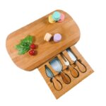 Addreen High Quality Rectangular Oval Slate Cheese Cutting Board Set Pizza Vegetable Kitchen Cuutting Boards - Image 3