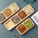 Addreen Hot Sale Bamboo Handle for Snack Plate - Image 3