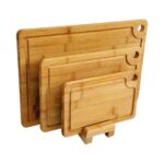 Addreen Low Price Bamboo Cutting Board Set for Kitchen - Image 3
