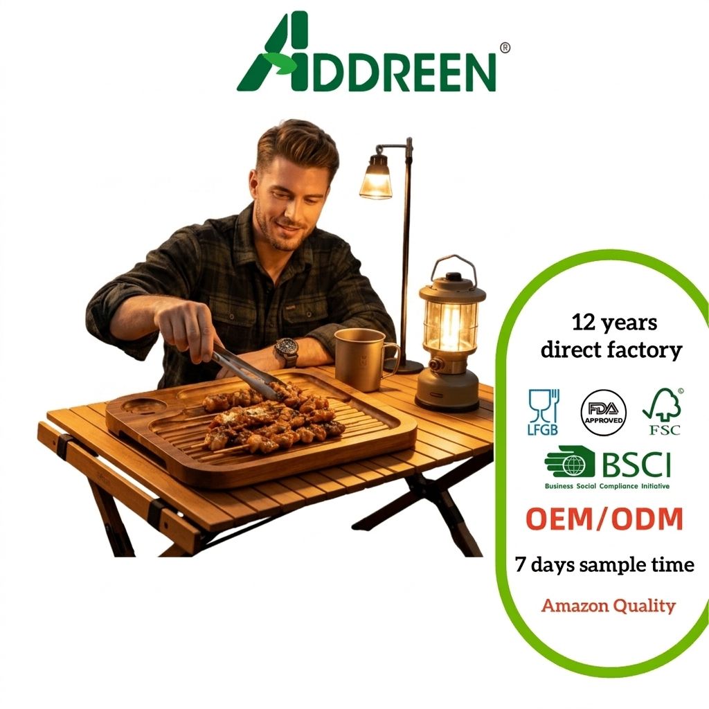 Addreen Natural Grain Acacia Wood Carnivore Cutting Board Thick Solid Wood Meat Serving Tray With Deep Grooves Portable Hidden01 Addreen Natural Grain Acacia Wood Carnivore Cutting Board Thick Solid Wood Meat Serving Tray With Deep Grooves Portable Hidden - Image 1