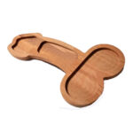 Addreen Unique Solid Bamboo Cheese Board Set End Grain Bamboo Funny Cutlery Kitchen Wine Meat Platter Aperitif Board