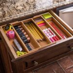 Addreen Wholesale Bamboo Cutlery Organizer Modern Rectangle Kitchen Drawer Tray Expandable Cutlery Tray for Kitchen Organization - Image 3