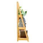 Bamboo 3 Tier Multiple Flower Pot Holder Shelf Potted Plant Stand Rack Bamboo Stand Shelf for Kitchen Bathroom Living Room - Image 2
