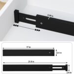 Bamboo 4-Pack Adjustable Drawer Organization Inserts for Clothes, Kitchen Utensils, and Separators Expandable Dresser Dividers - Image 2
