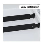 Bamboo 4-Pack Adjustable Drawer Organization Inserts for Clothes, Kitchen Utensils, and Separators Expandable Dresser Dividers - Image 3